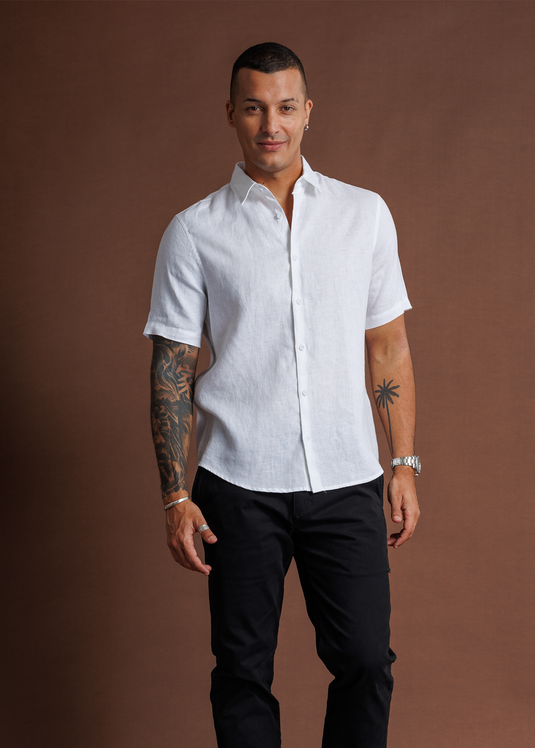 Linen Spencer S/S Shirt
