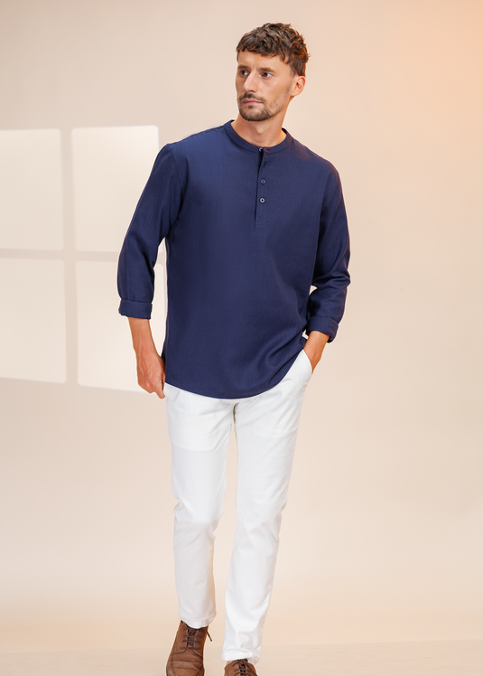 Detailed Party Wear L/S Shirt