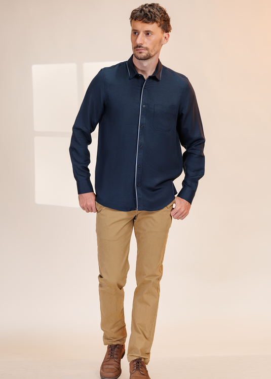 Detailed Party Wear L/S Shirt