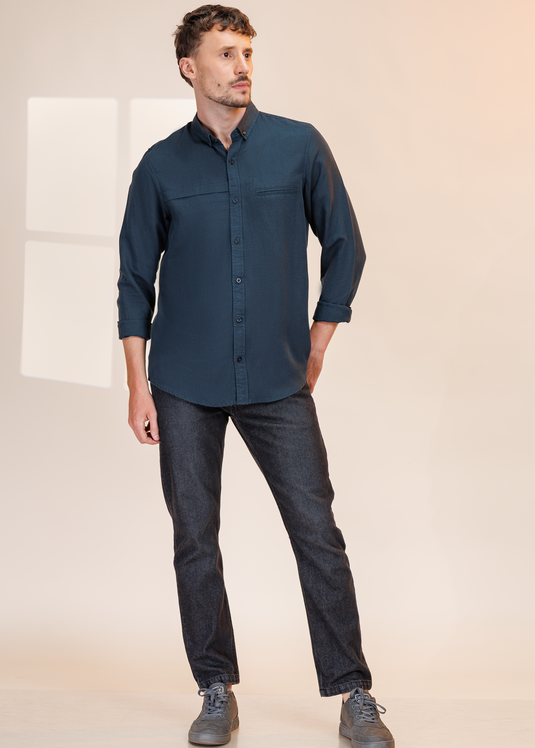 Casual Wear Detailed L/S Shirt