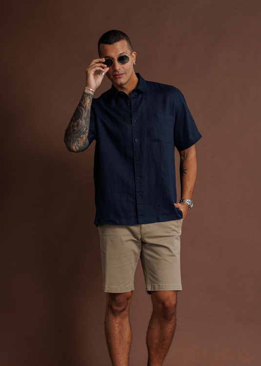 Linen Padini S/S Shirt