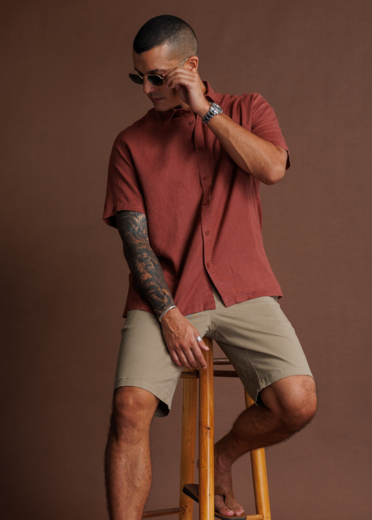 Linen Padini S/S Shirt