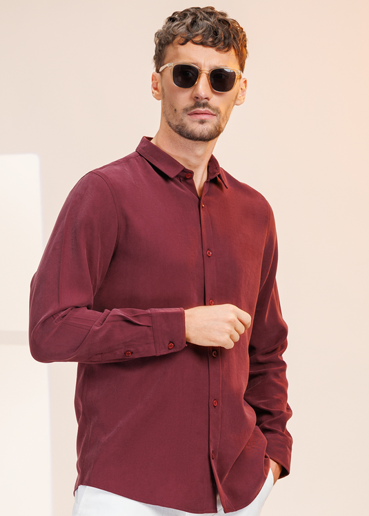 Detailed Party Wear L/S Shirt