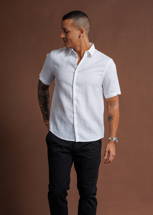 Linen Spencer S/S Shirt