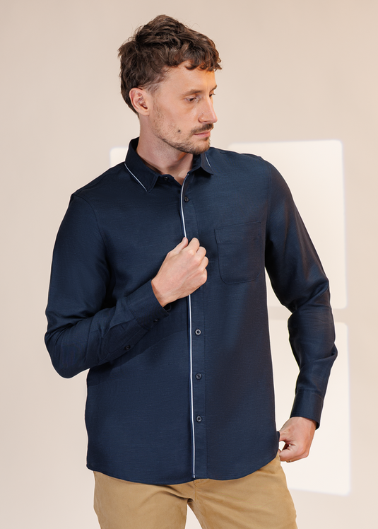 Detailed Party Wear L/S Shirt
