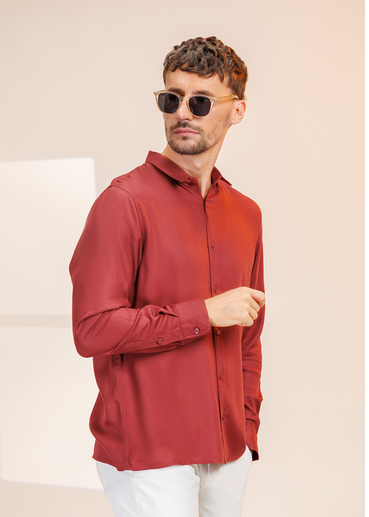 Detailed Party Wear L/S Shirt