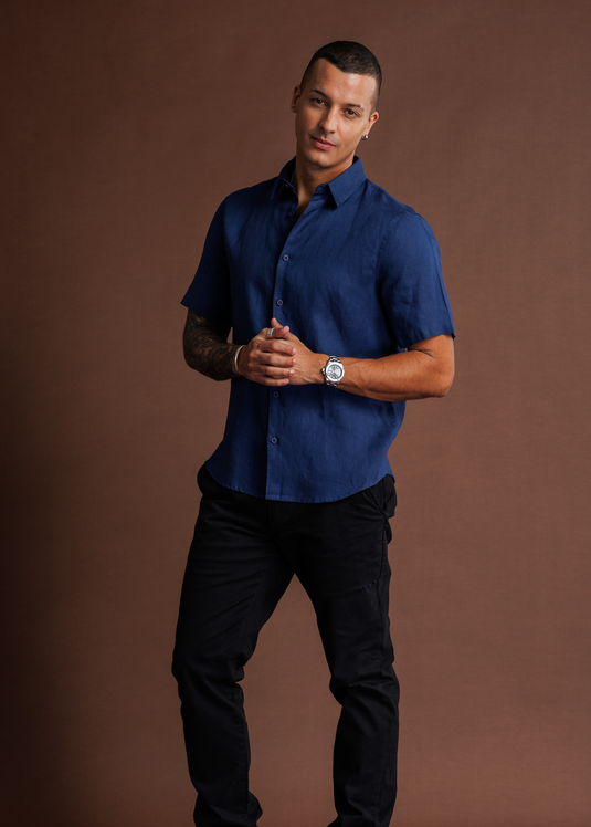 Linen Spencer S/S Shirt