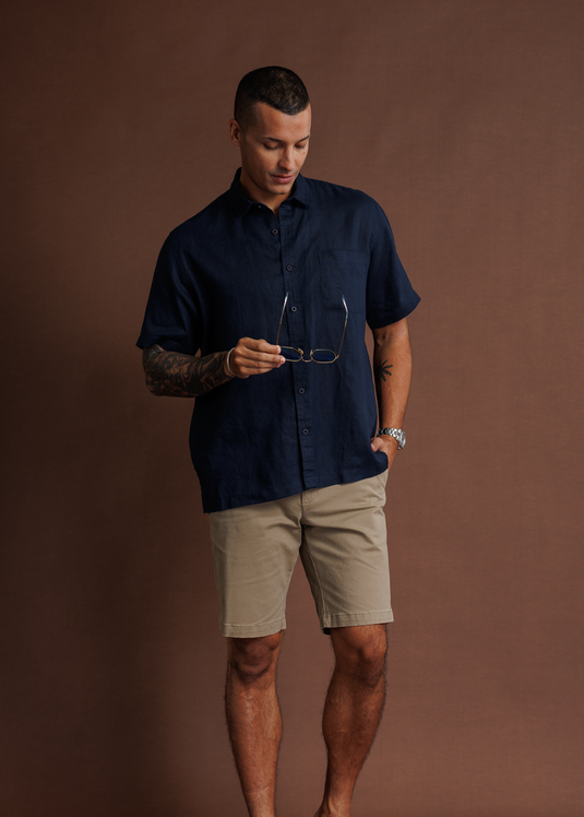 Linen Padini S/S Shirt