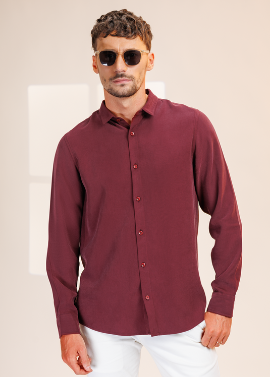 Detailed Party Wear L/S Shirt