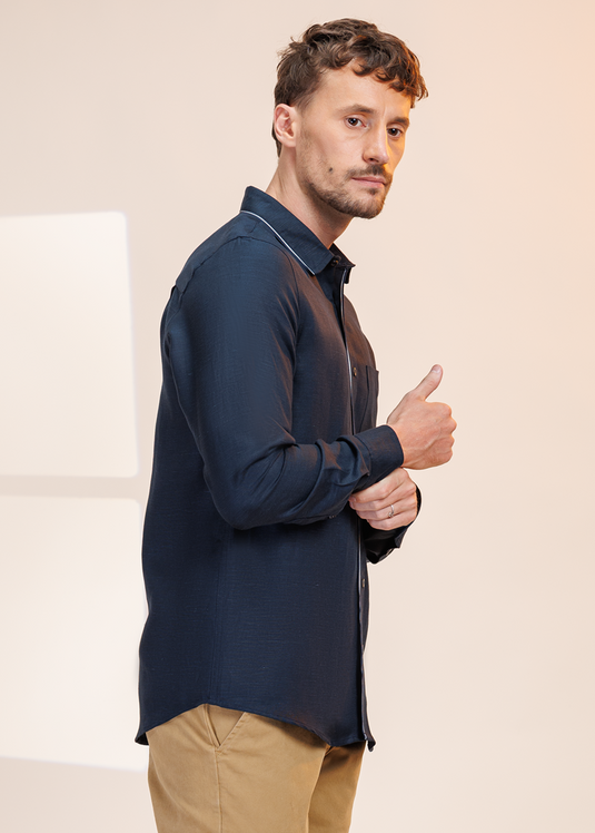 Detailed Party Wear L/S Shirt