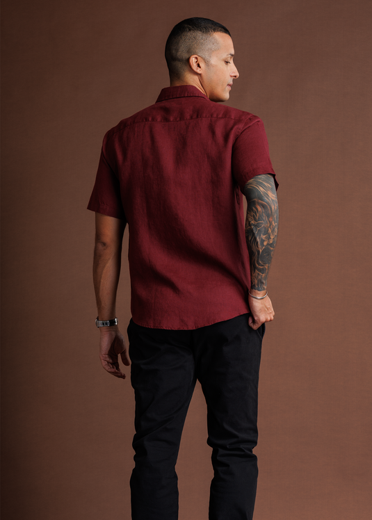 Linen Spencer S/S Shirt