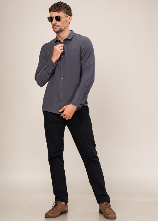 Detailed Party Wear L/S Shirt