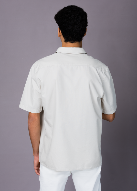 Detailed drawcode shirt S/S)
