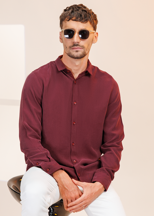 Detailed Party Wear L/S Shirt
