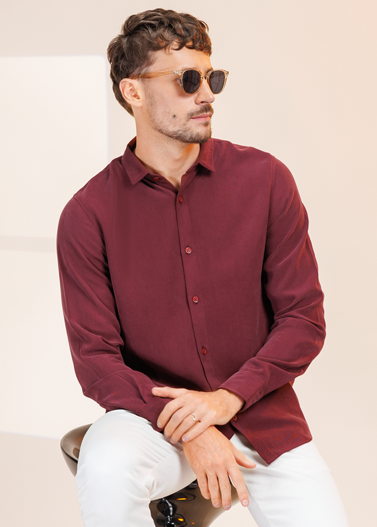 Detailed Party Wear L/S Shirt