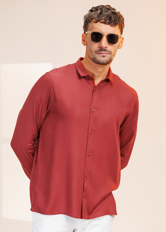 Detailed Party Wear L/S Shirt
