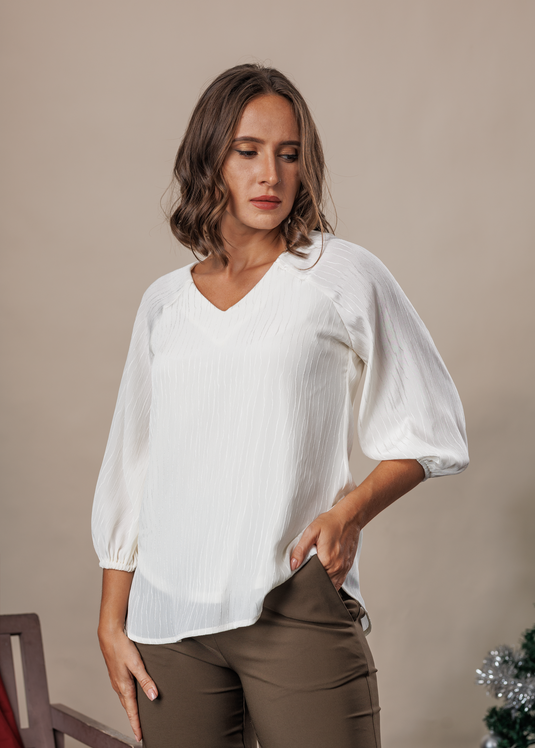 V neck blouse