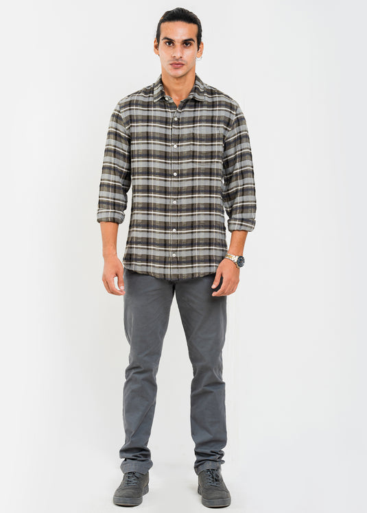 Casual Wear Check L/S Shirt