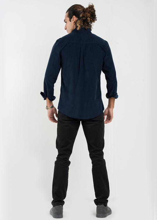 Double Pockect Corduroy L/S Shirt