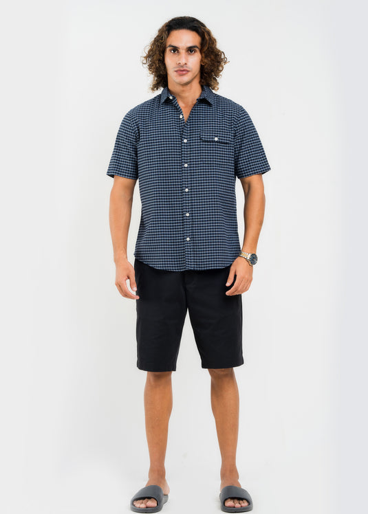 Casual Wear Check S/S Shirt