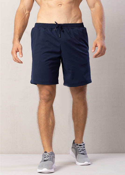 Active Wear Short With Side Contrast