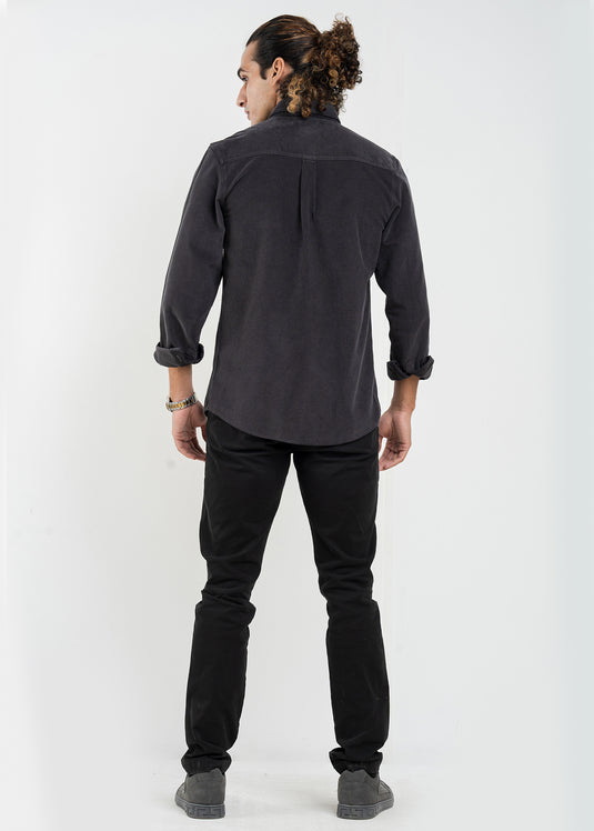 Double Pockect Corduroy L/S Shirt