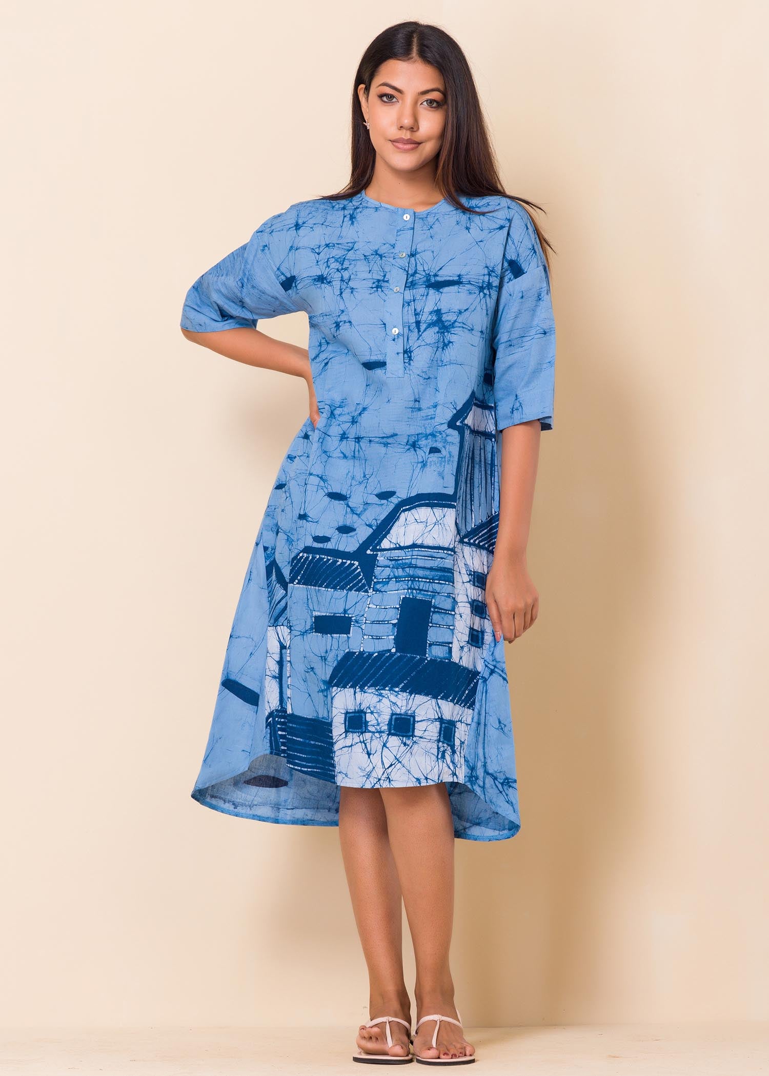 Building Inspired Batik Dress