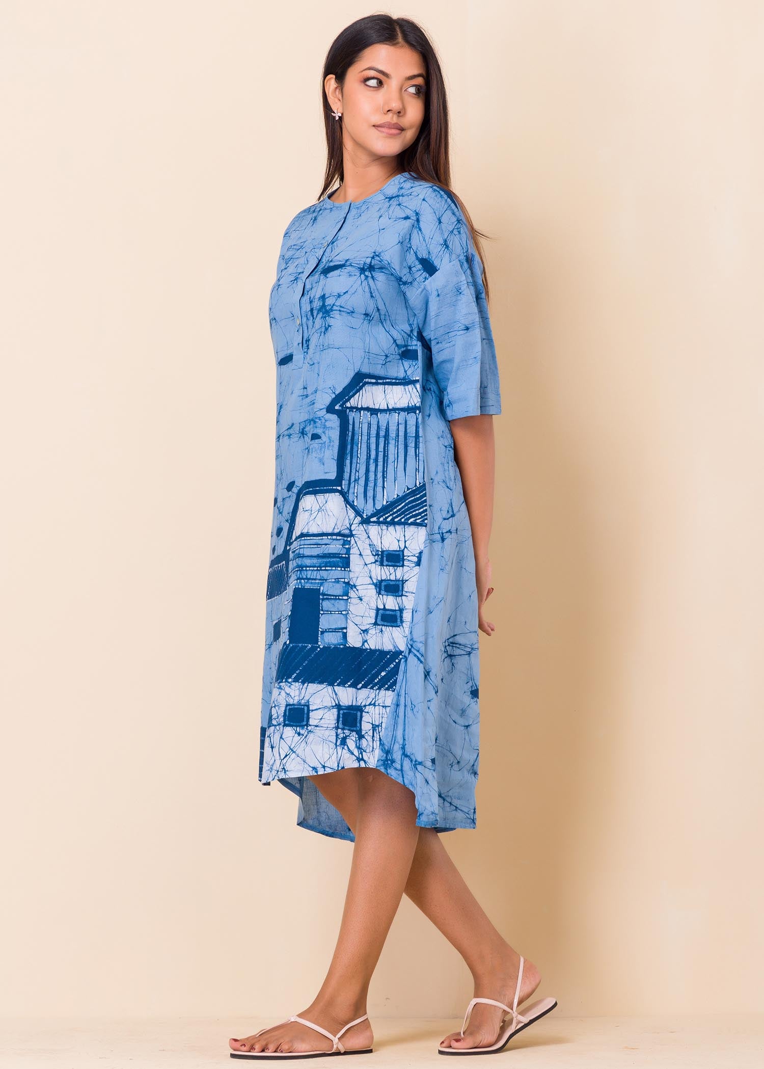 Building Inspired Batik Dress