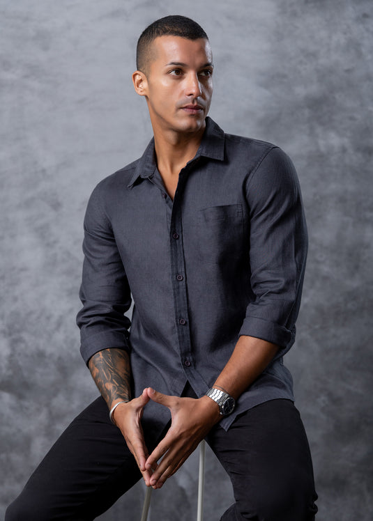 Linen Nemo L/S Shirt