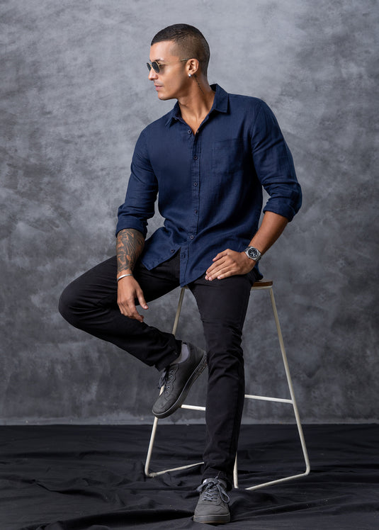 Linen Nemo L/S Shirt