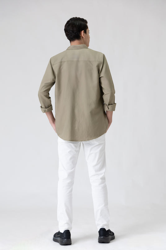 Double Pocket Long Sleeve Shirt