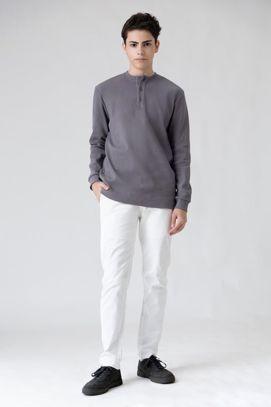 Ribbed Jersy Long Sleeve