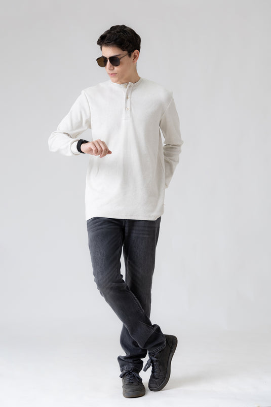 Ribbed Jersy Long Sleeve