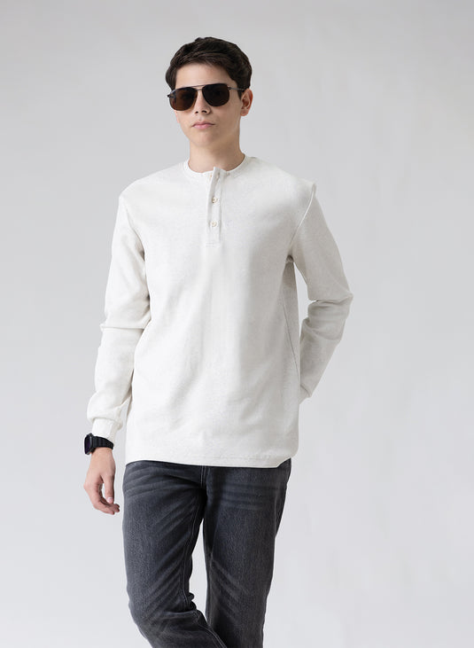 Ribbed Jersy Long Sleeve