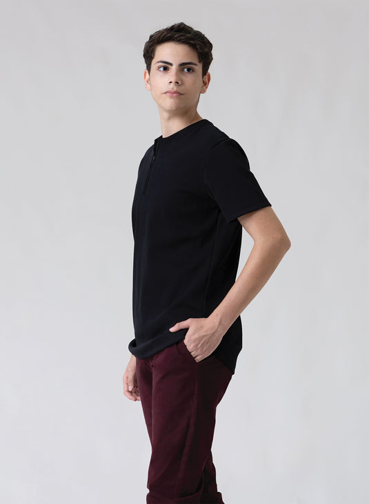 Ribbed Jersy Long Sleeve