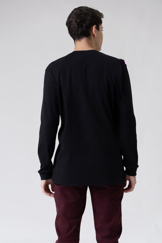 Ribbed Jersy Long Sleeve