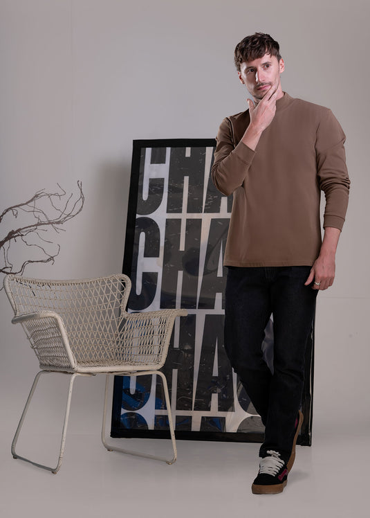 Long Sleeve Turtleneck T-Shirt