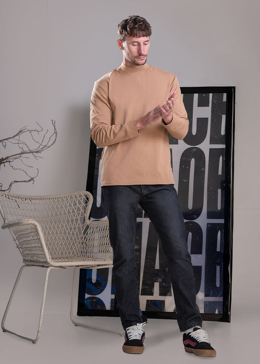 Long Sleeve Turtleneck T-Shirt