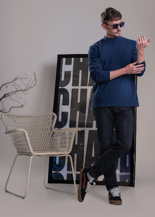 Long Sleeve Turtleneck T-Shirt