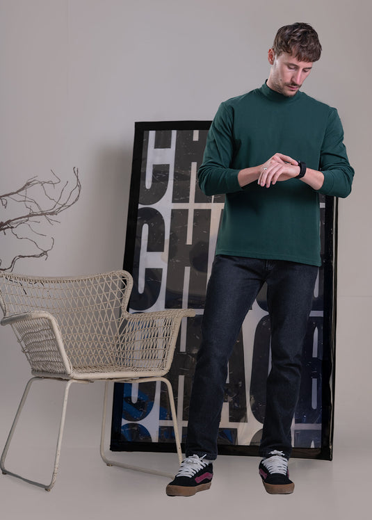 Long Sleeve Turtleneck T-Shirt