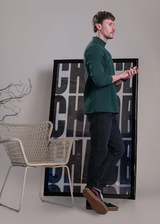 Long Sleeve Turtleneck T-Shirt