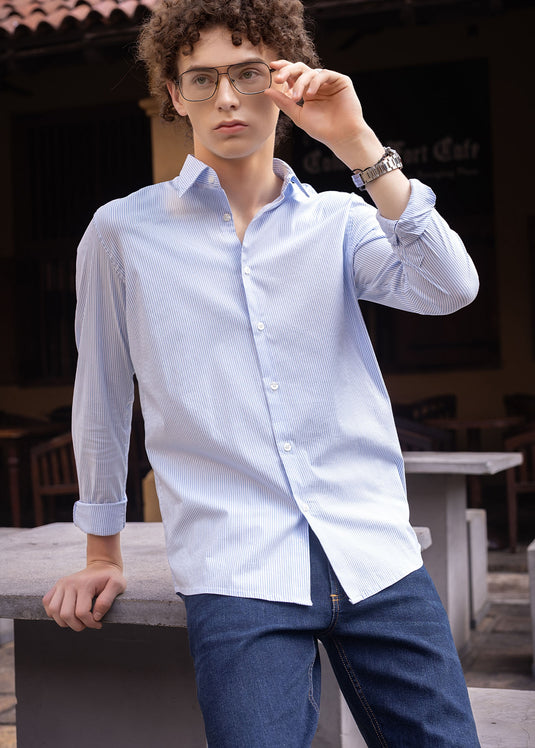 Striped shirt long sleeve