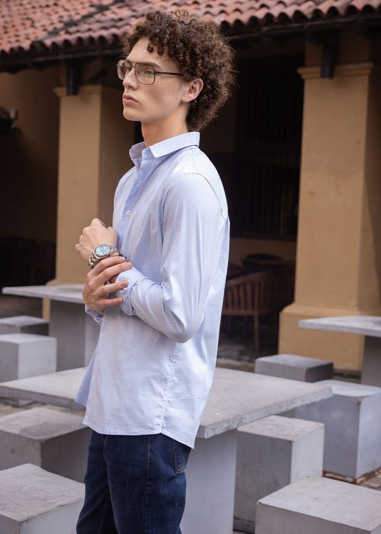 Striped shirt long sleeve