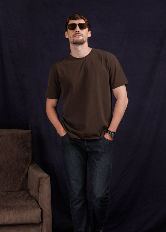 Casual Wear crew - neck T-shirt