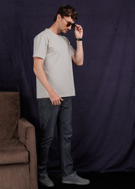 Casual Wear crew - neck T-shirt