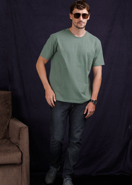 Casual Wear crew - neck T-shirt