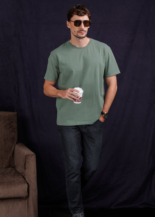 Casual Wear crew - neck T-shirt