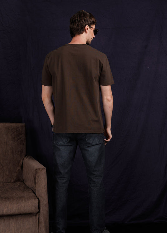 Casual Wear crew - neck T-shirt