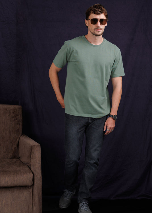 Casual Wear crew - neck T-shirt