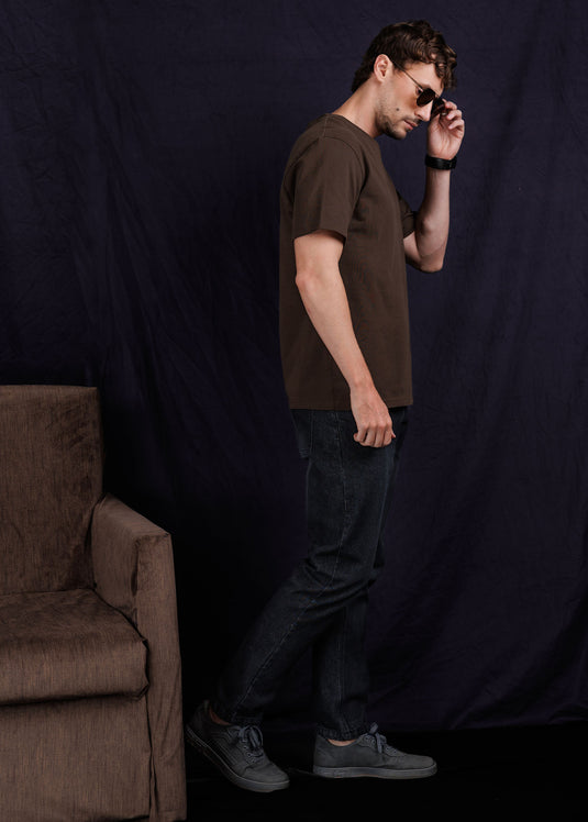 Casual Wear V-Neck T-Shirt